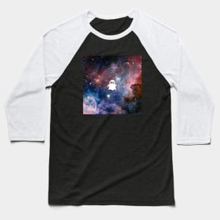 Space Smokey Ghost Baseball T-Shirt